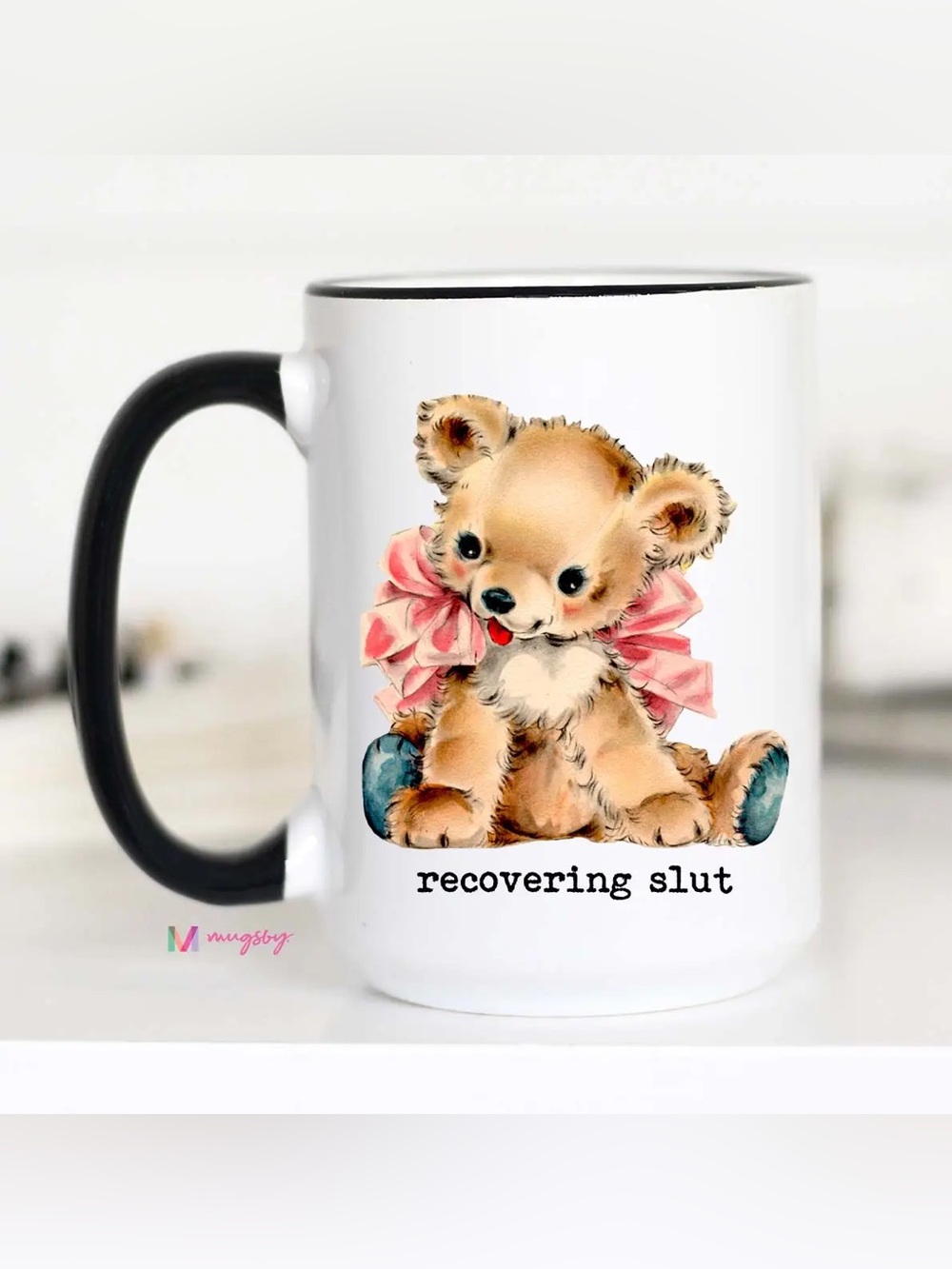 Funny Novelty White Ceramic Coffee Mug
16 oz